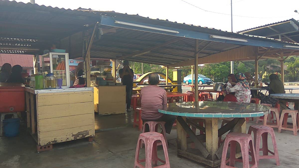 Nasi Goreng Udang Selambak Kedai Makan Tangkak
