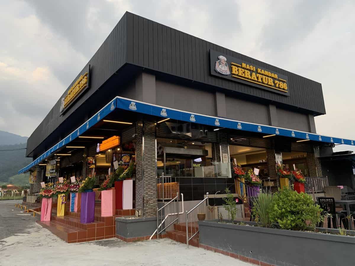 Nasi Kandar Beratur 786 @Kampar Kedai Makan Kampar