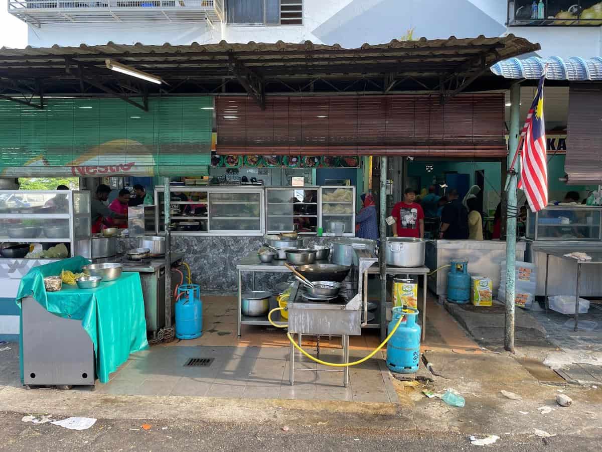 Nasi Kandar Kampung Melayu Kedai Makan Pulau Pinang