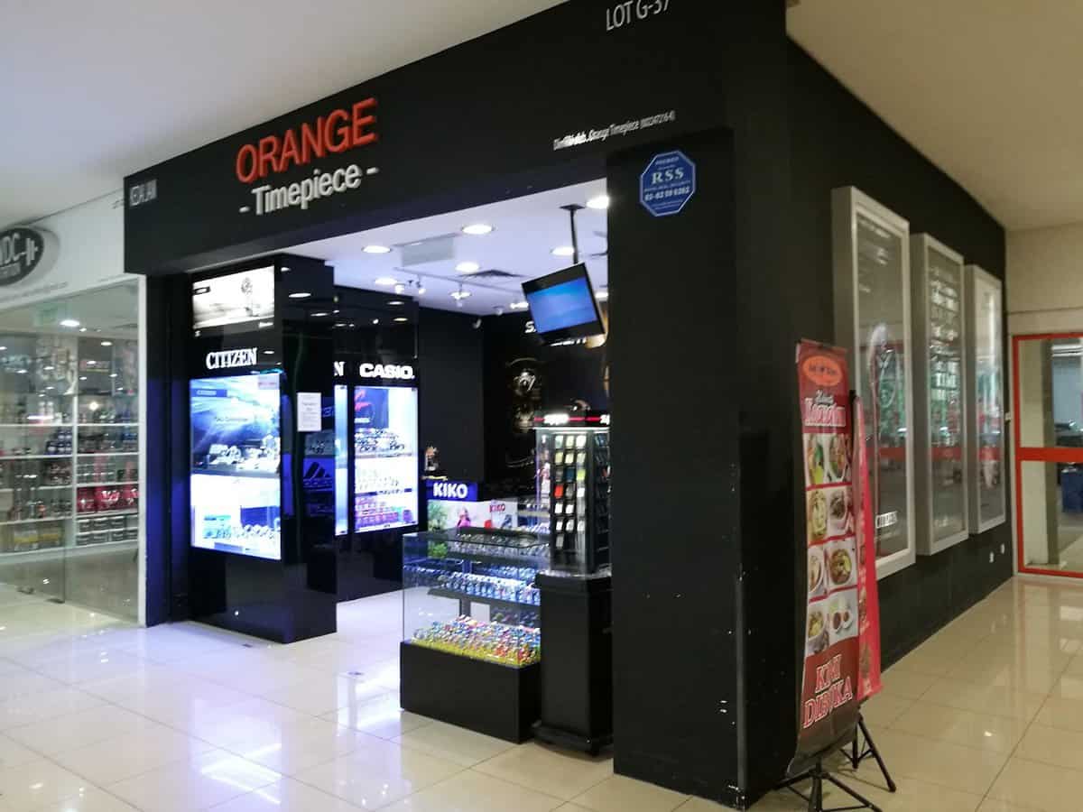 Orange Timepiece Kedai Jam Shah Alam