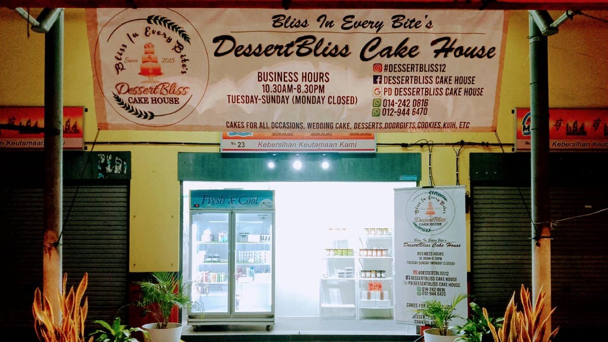 PD Dessertbliss Cake house Kedai Kek Port Dickson