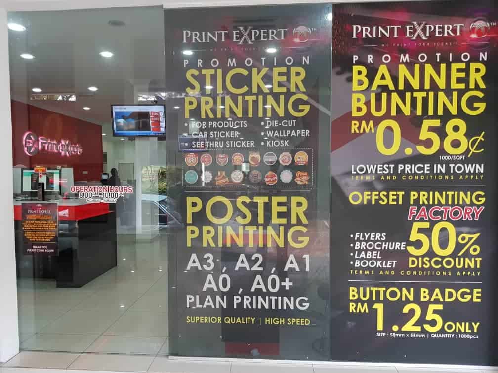 PRINT EXPERT SDN BHD (KL) Kedai Printing Kuala Lumpur