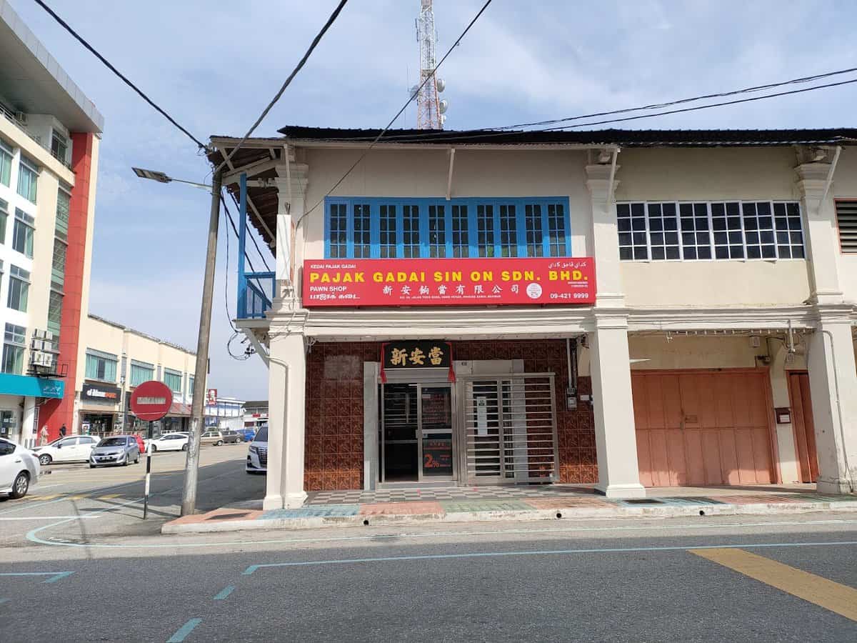 Pajak Gadai Sin On Sdn Bhd Kedai Pajak Pahang