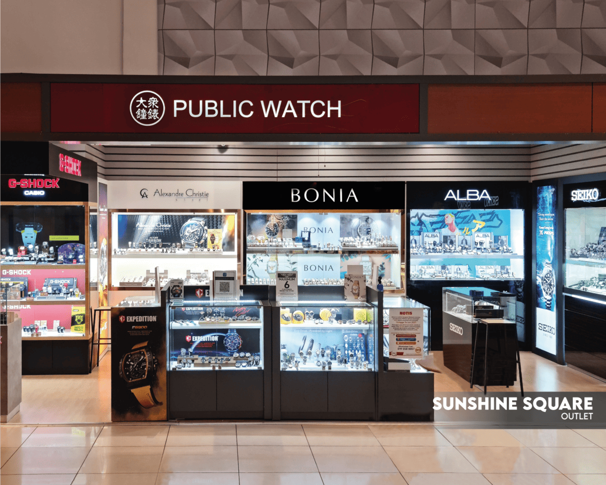 Public Watch Sunshine Square Kedai Jam Penang