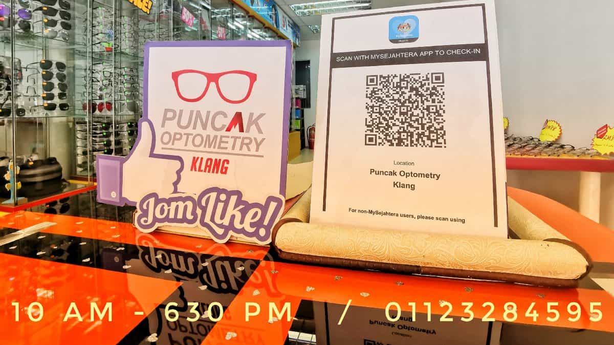 Puncak Optometry KLANG Kedai Cermin Mata Klang