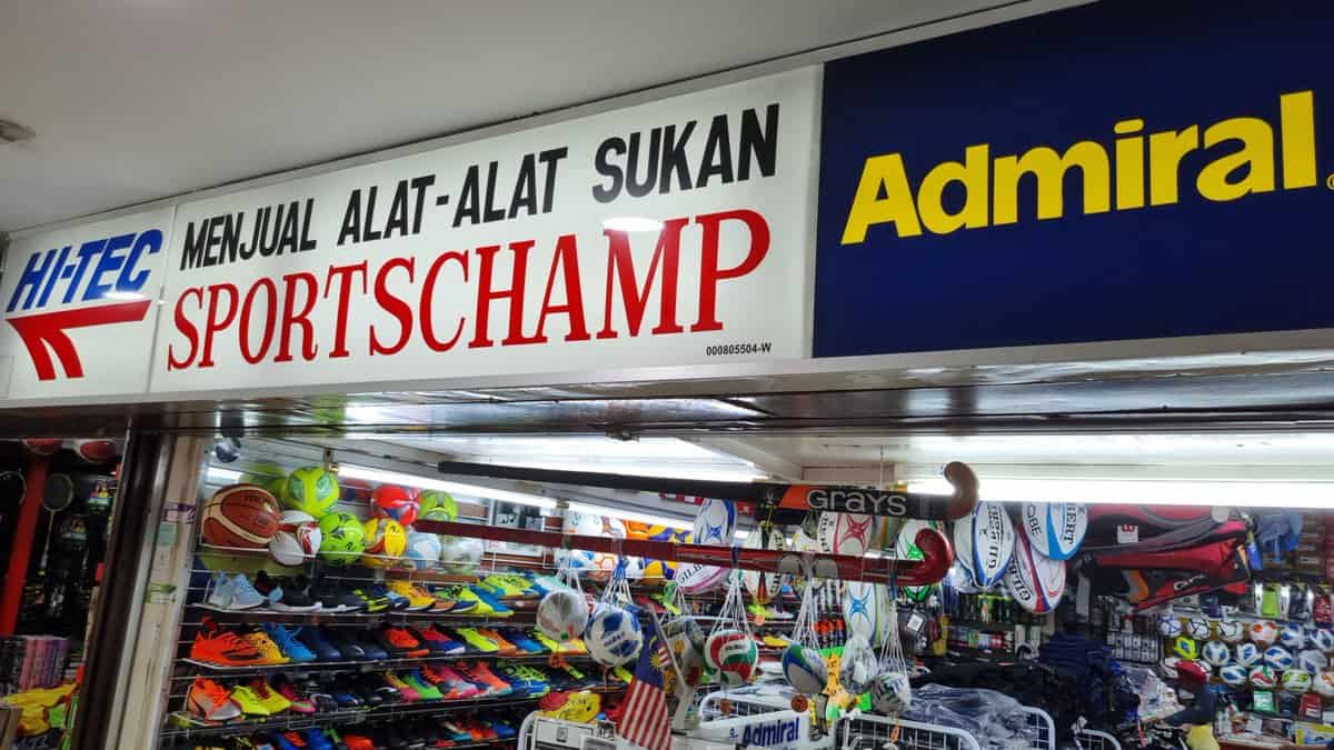 R S Sports Champ Sdn Bhd Kedai Sukan Kuala Lumpur