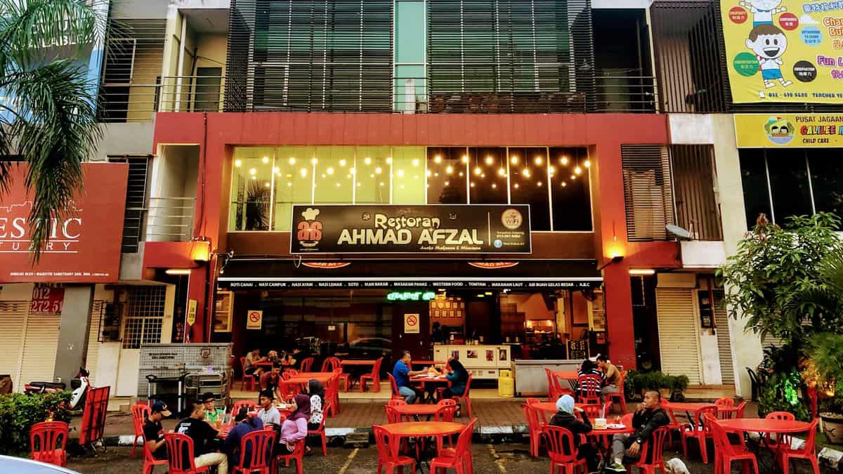 Restoran Ahmad Afzal Kedai Makan Rawang