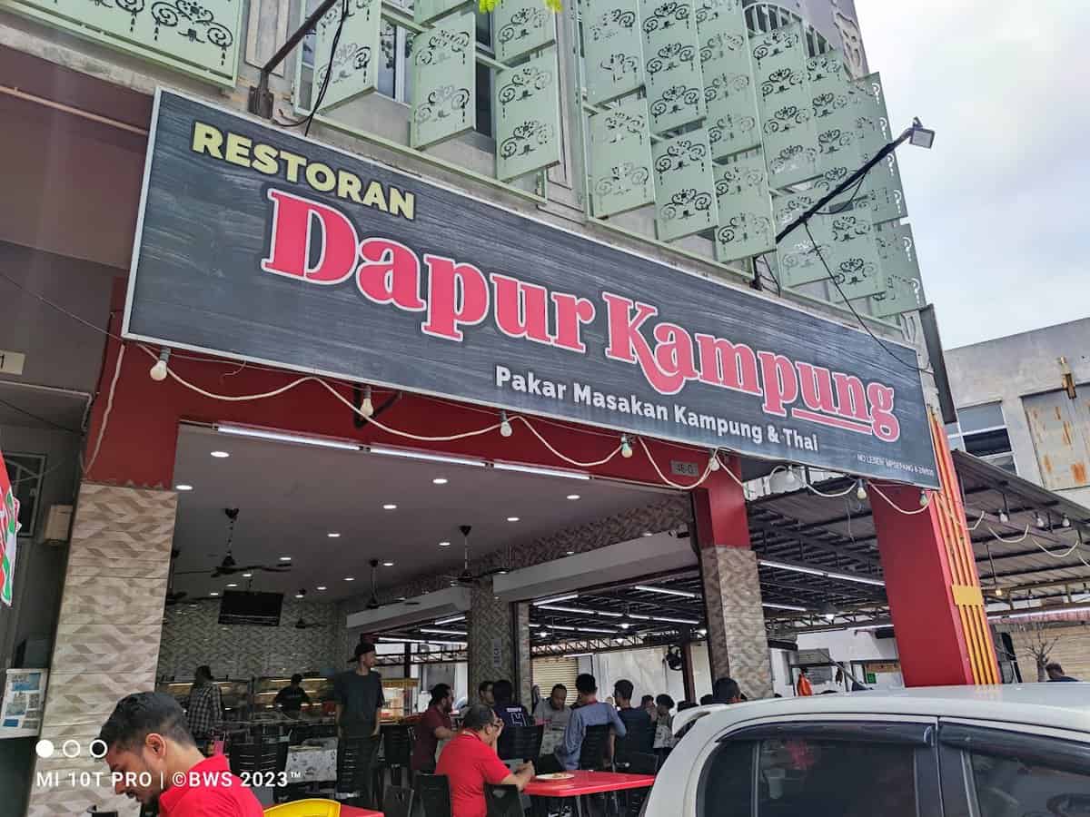 Restoran Dapur Kampung Kedai Makan Cyberjaya