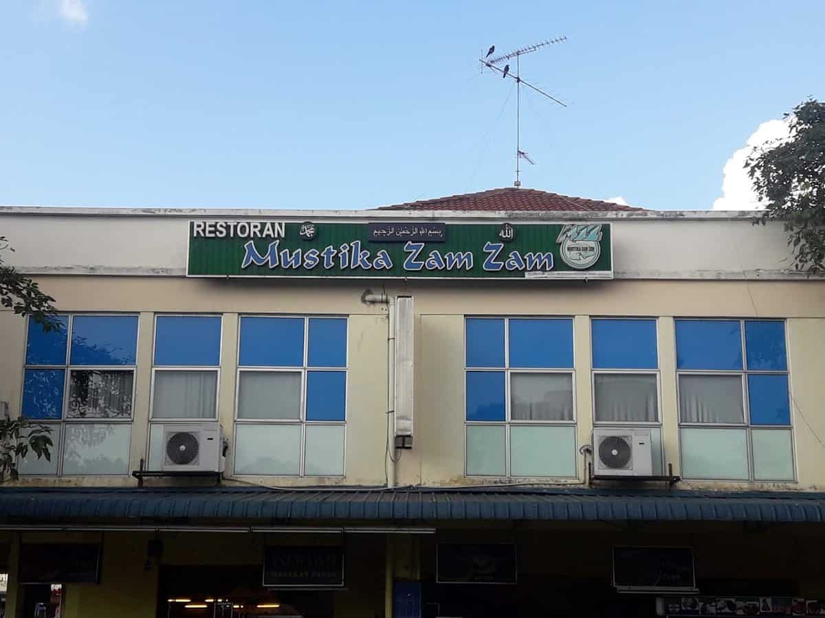 Restoran Mustika Zam Zam Kulai Kedai Makan Kulai