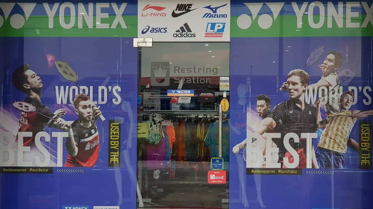 Restring Station Kedai Badminton Perak