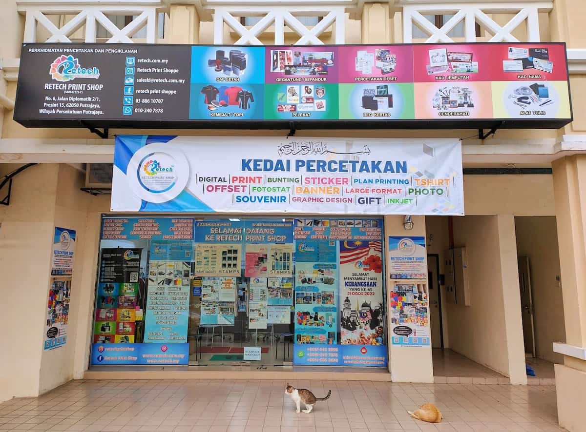 Retech Print Shop Kedai Fotostat Putrajaya