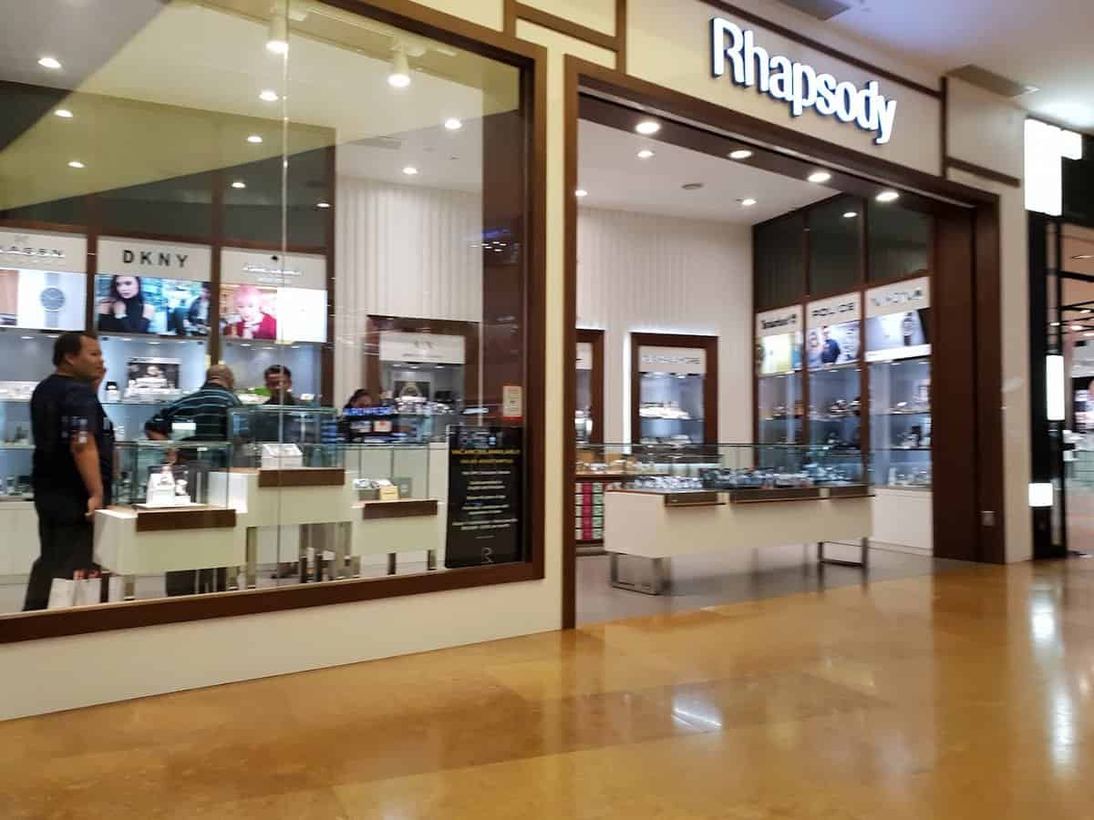 Rhapsody IOI City Mall Putrajaya Kedai Jam Putrajaya