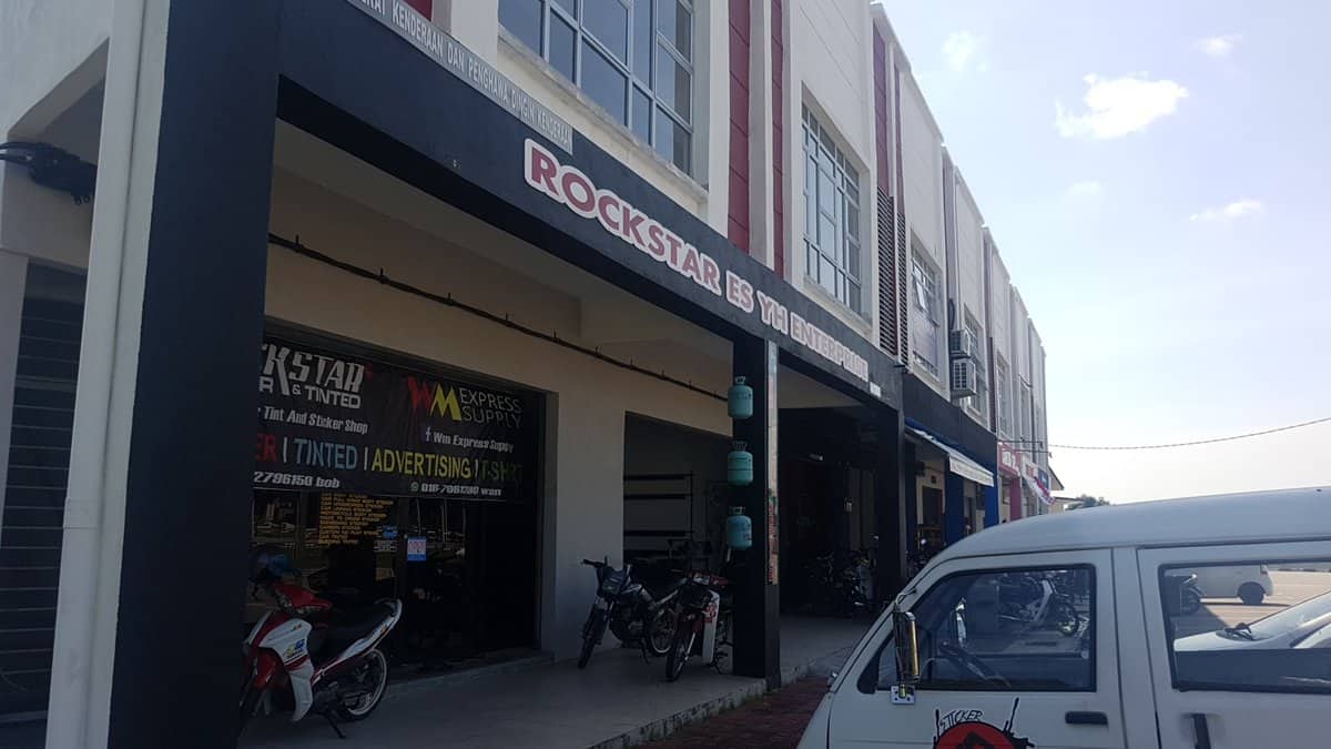Rockstar Tint and Sticker Shop Kedai Sticker Melaka