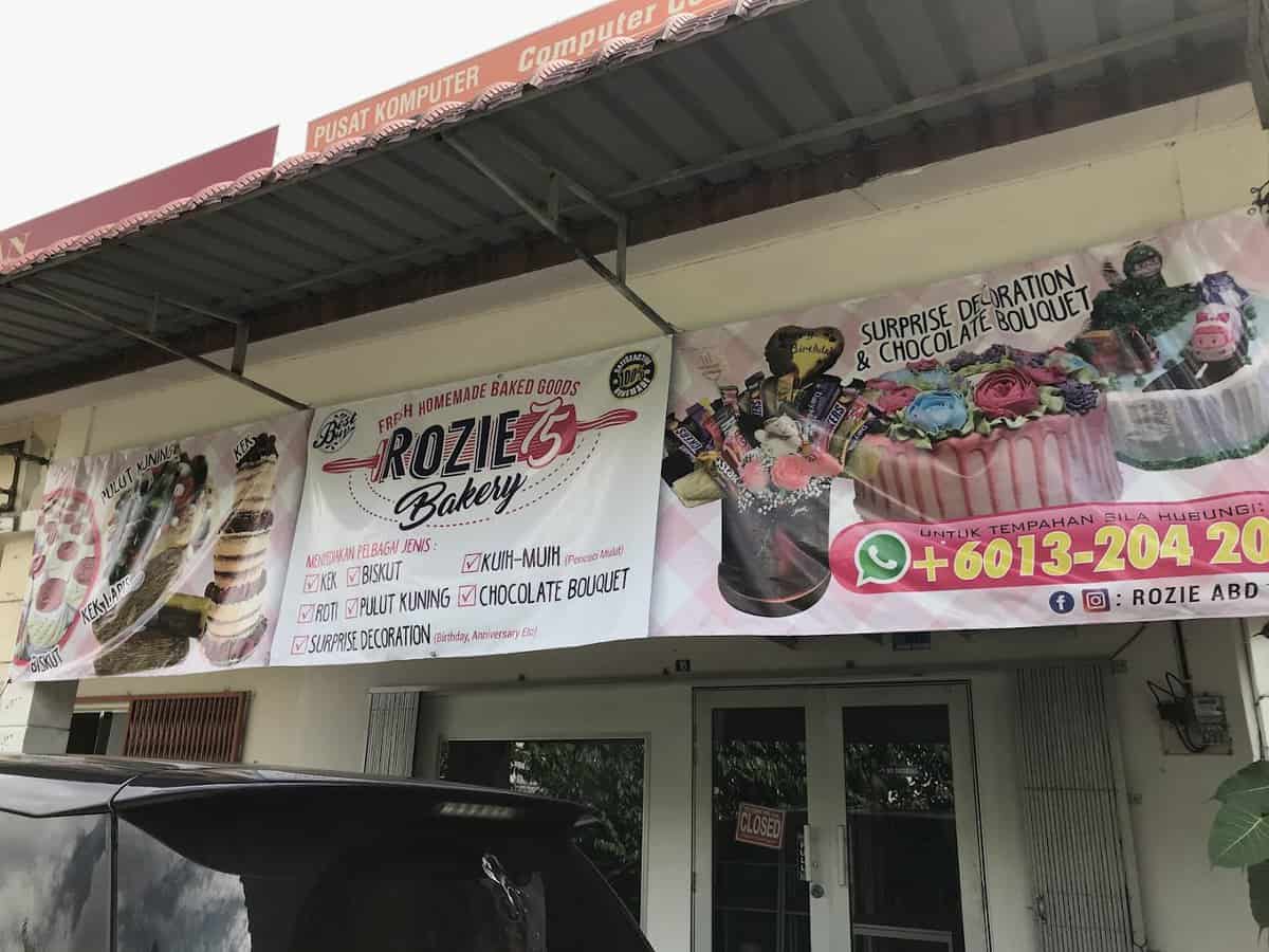 Rozie Bakery75 Kedai Kek Johor Bahru