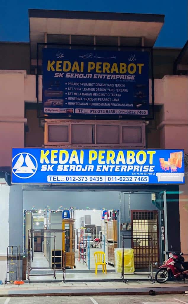 SK Seroja Enterprise Kedai Perabot Sepang
