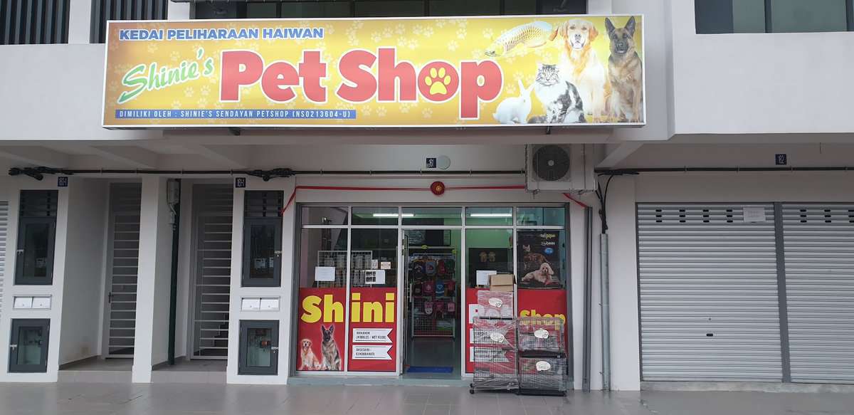 Shinie's Sendayan Pet Shop Kedai Haiwan Negeri Sembilan