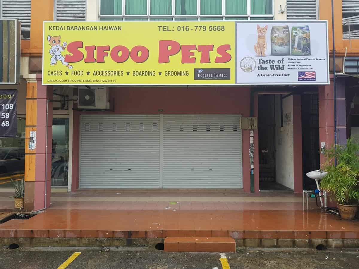 Sifoo Pets Bangi Kedai Kucing Bangi
