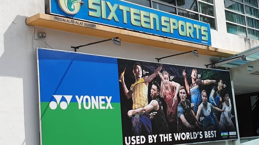 Sixteen Sports Kedai Badminton Kuala Lumpur
