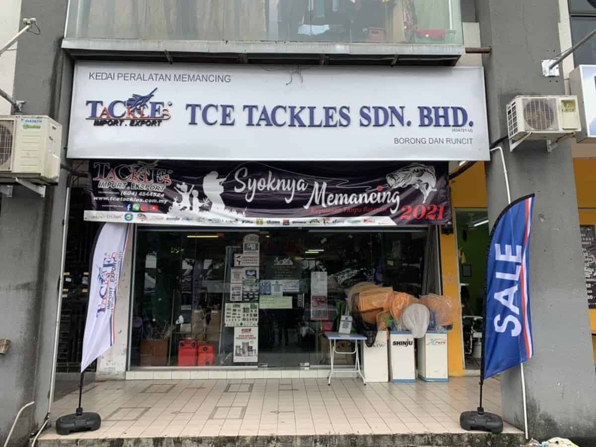 TCE Tackles Kedai Pancing Sarawak