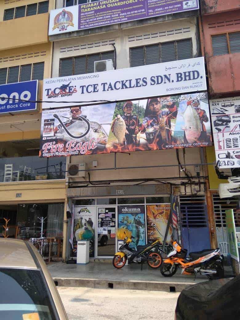 TCE Tackles Sdn Bhd Kedai Pancing Kuantan