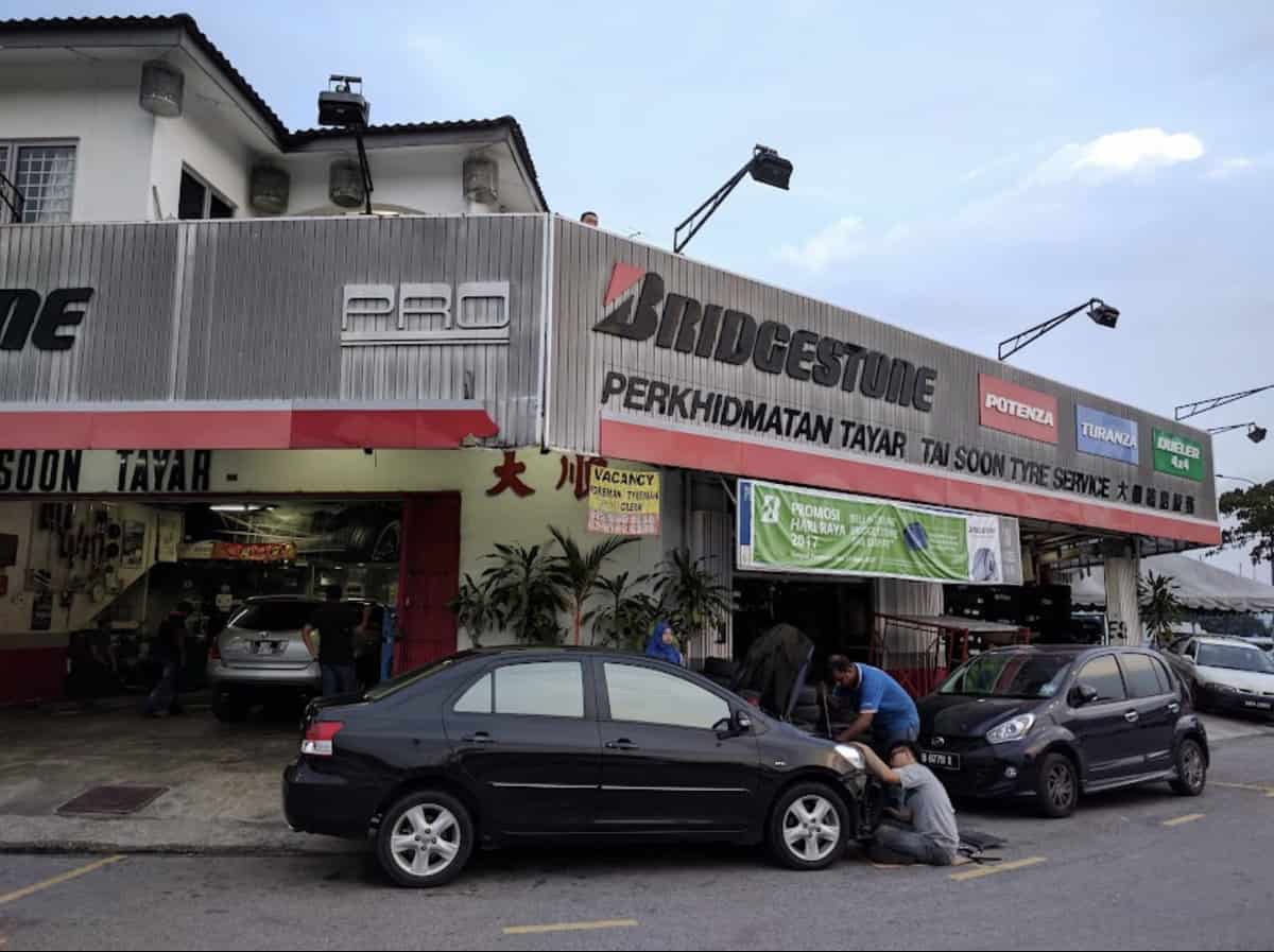 Tai Soon Tyre Sri Gombak Kedai Tayar Batu Caves