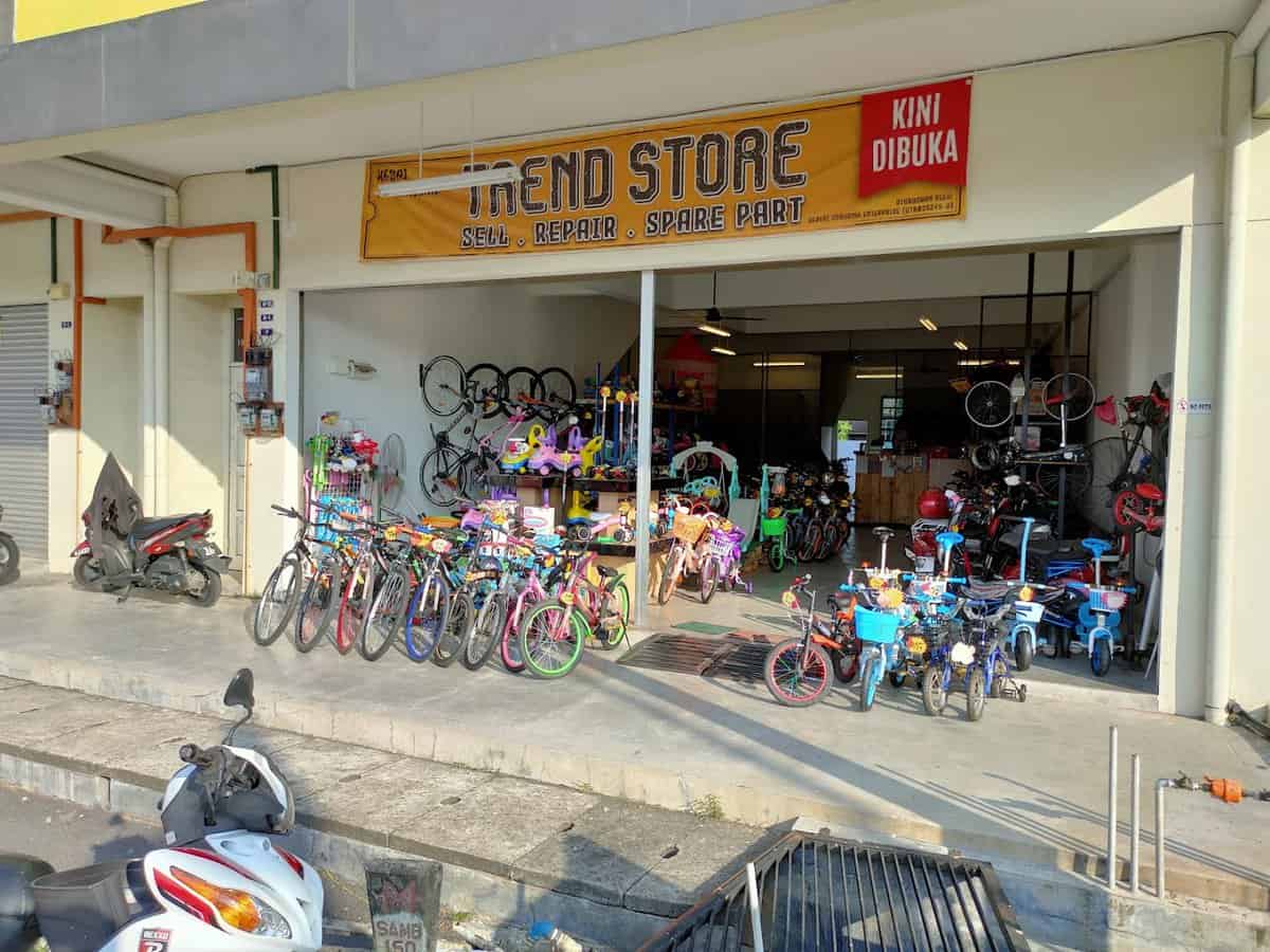 Trend Store Kedai Basikal Melaka