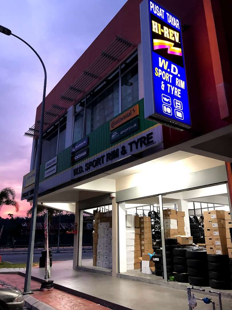 W.D. Sport Rim & Tyre Kedai Tayar Puncak Alam