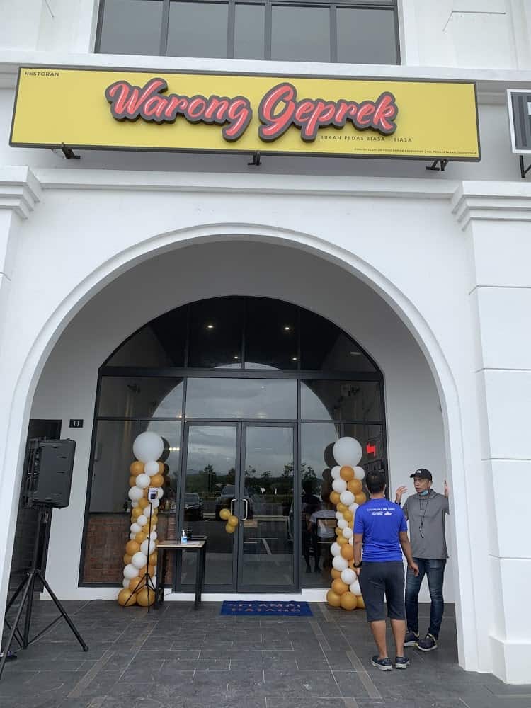 Warong Geprek Puncak Alam Kedai Makan Di Puncak Alam