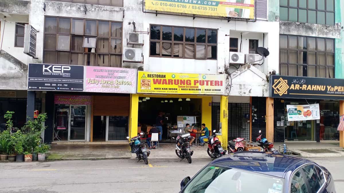 Warung Puteri Taman Sri Gombak Kedai Makan Gombak