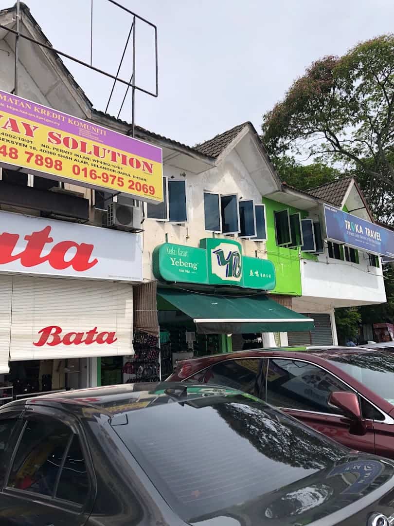 YEBENGSHOES SHAH ALAM (SAL) Kedai Kasut Shah Alam