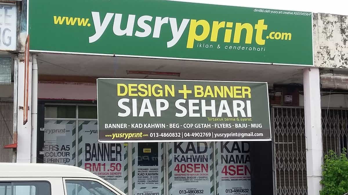 Yusryprint Kulim Kedai Printing Kedah