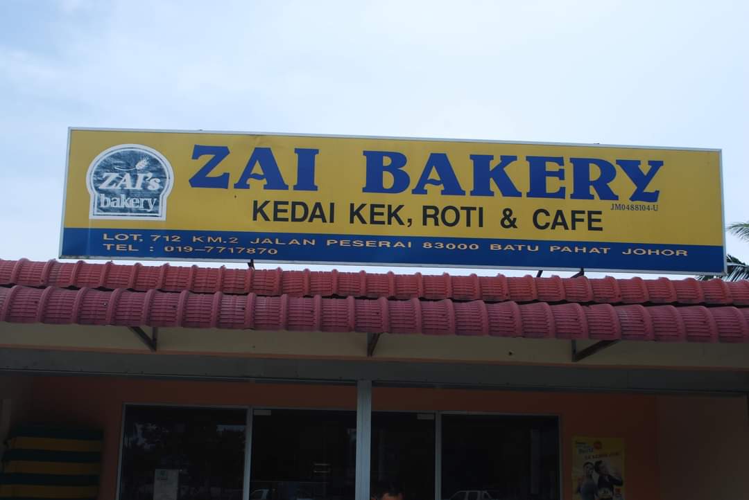 Zai Bakery Kedai Kek Batu Pahat