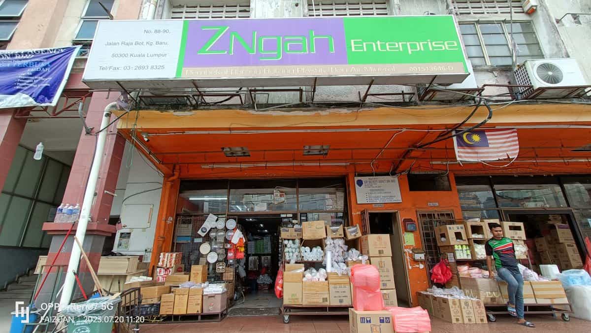 Zngah Enterprise Kedai Plastik Kuala Lumpur